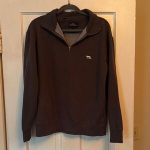 Rodd & Gunn Men's Grey Quarter Zip Sweatshirt